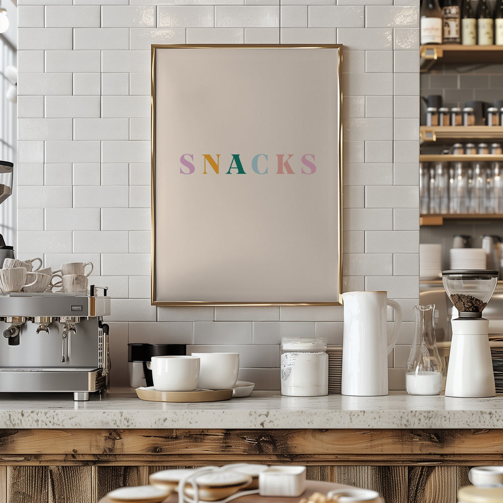 Snacks - Art Print by Aislinn Simmonds