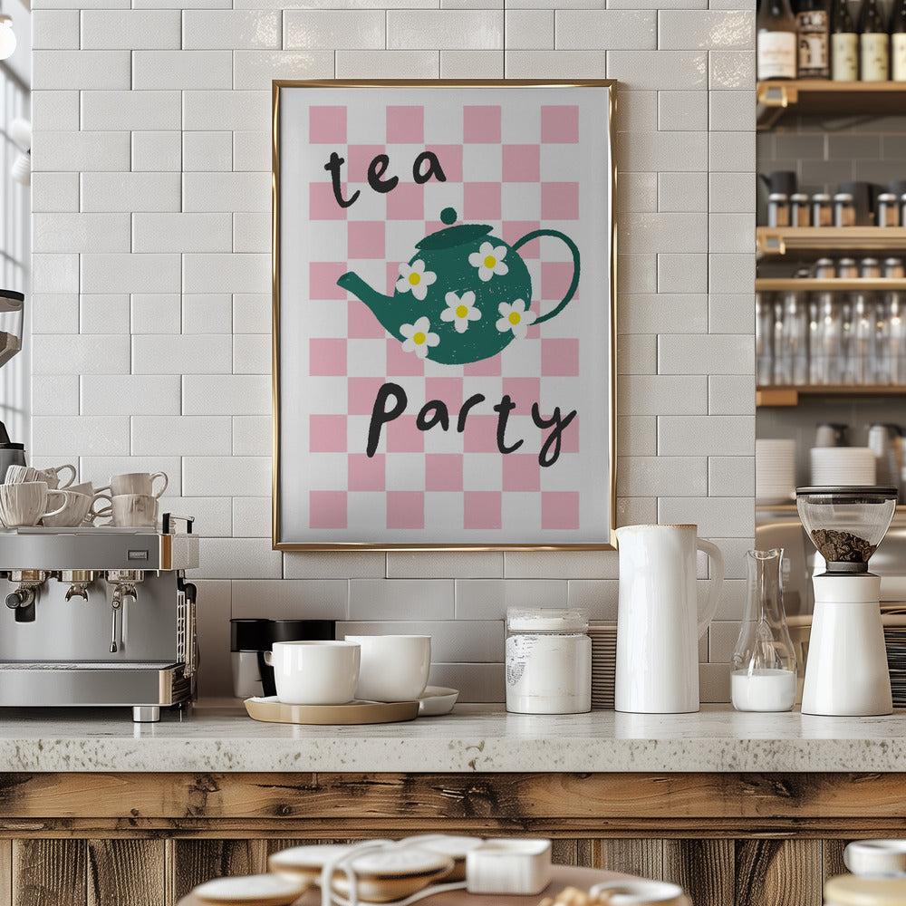 Tea Party - Art Print by Aislinn Simmonds