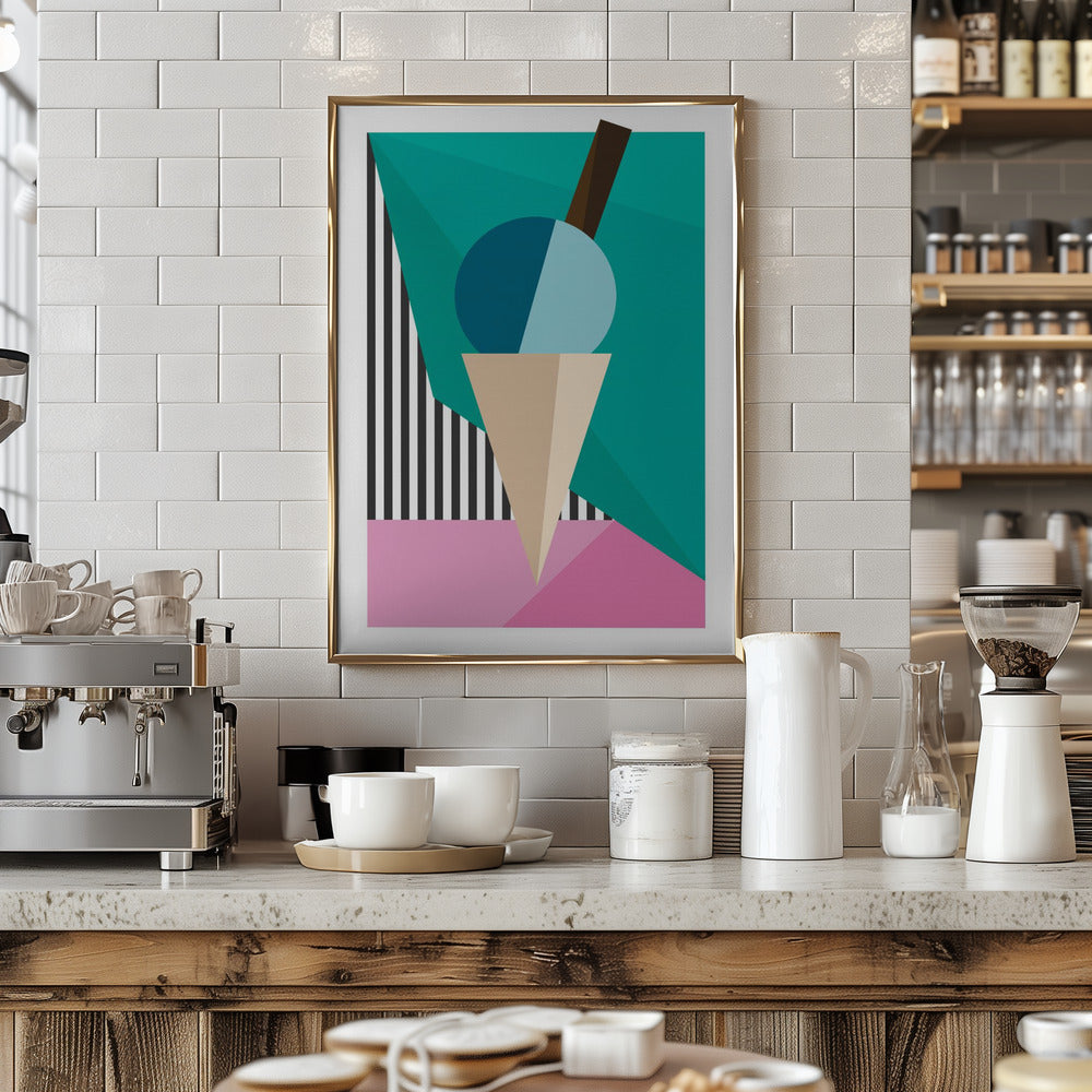 Ice Cream - Art Print by Frankie Kerr-Dineen