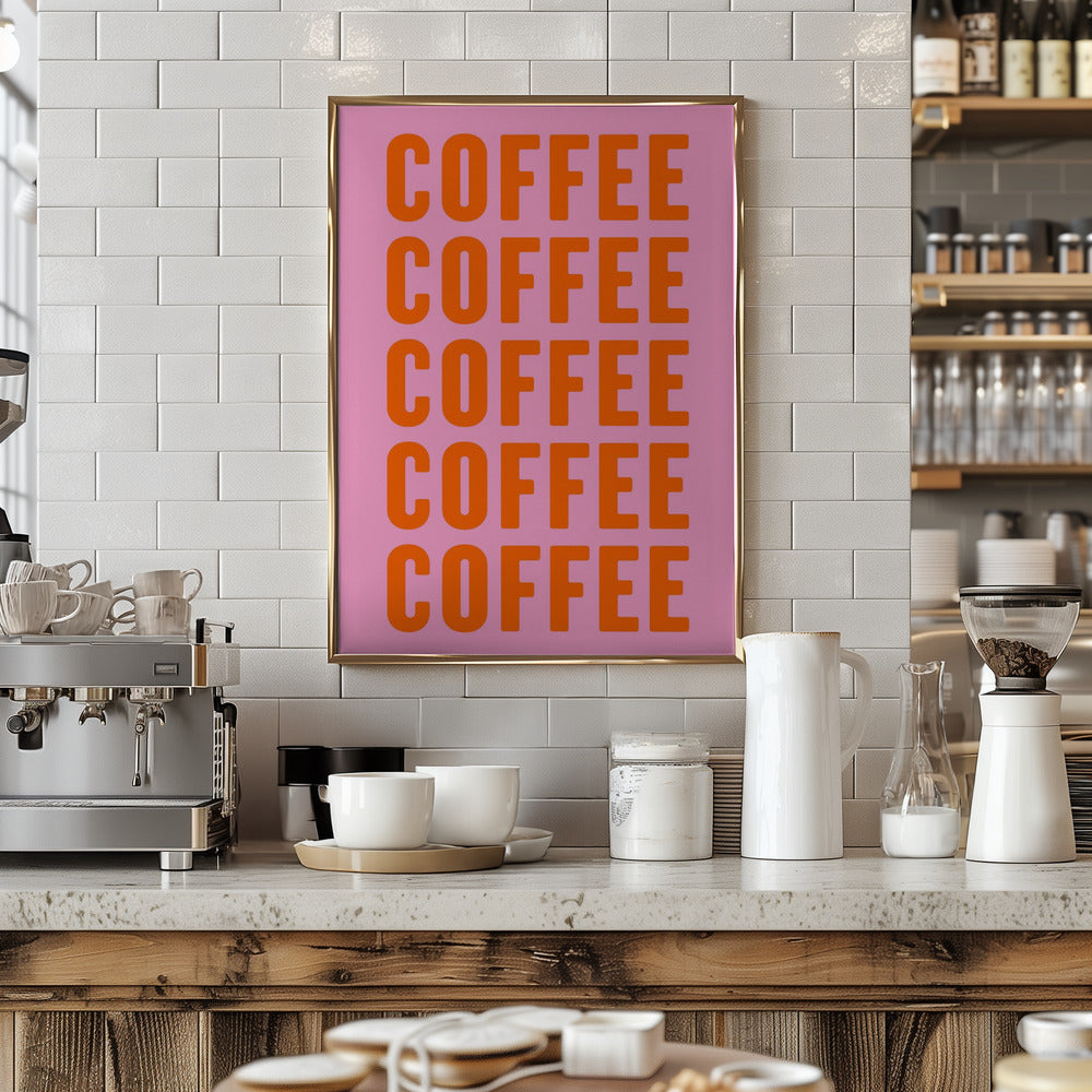 Buzz for Coffee - Art Print by Athene Fritsch