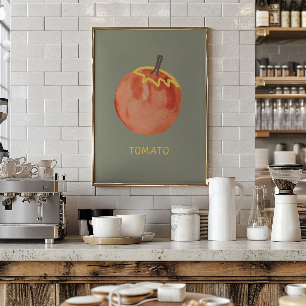 Tomato in Green - Art Print by ART of living