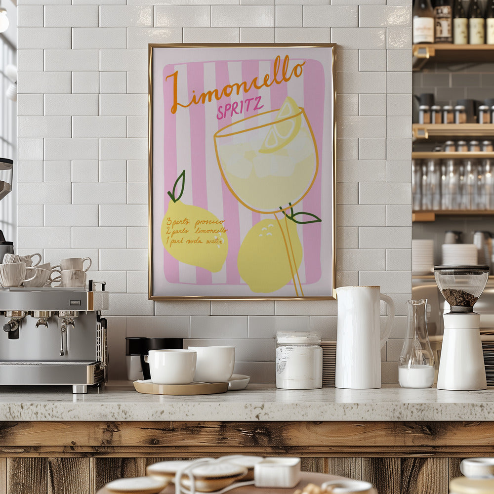 Citrus Cocktail Delight - Art Print by Athene Fritsch