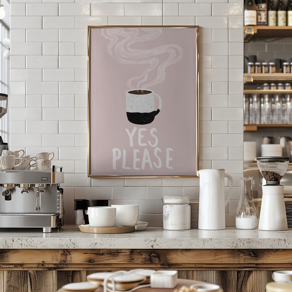 Yes please - Art Print by EMELIEmaria