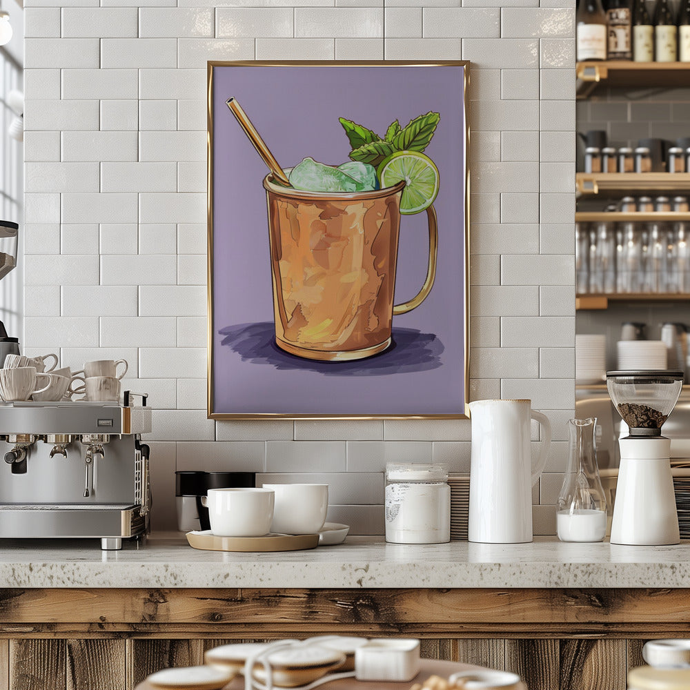 Moscow Mule - Jolly and Dash - Art Print by Jolly and Dash