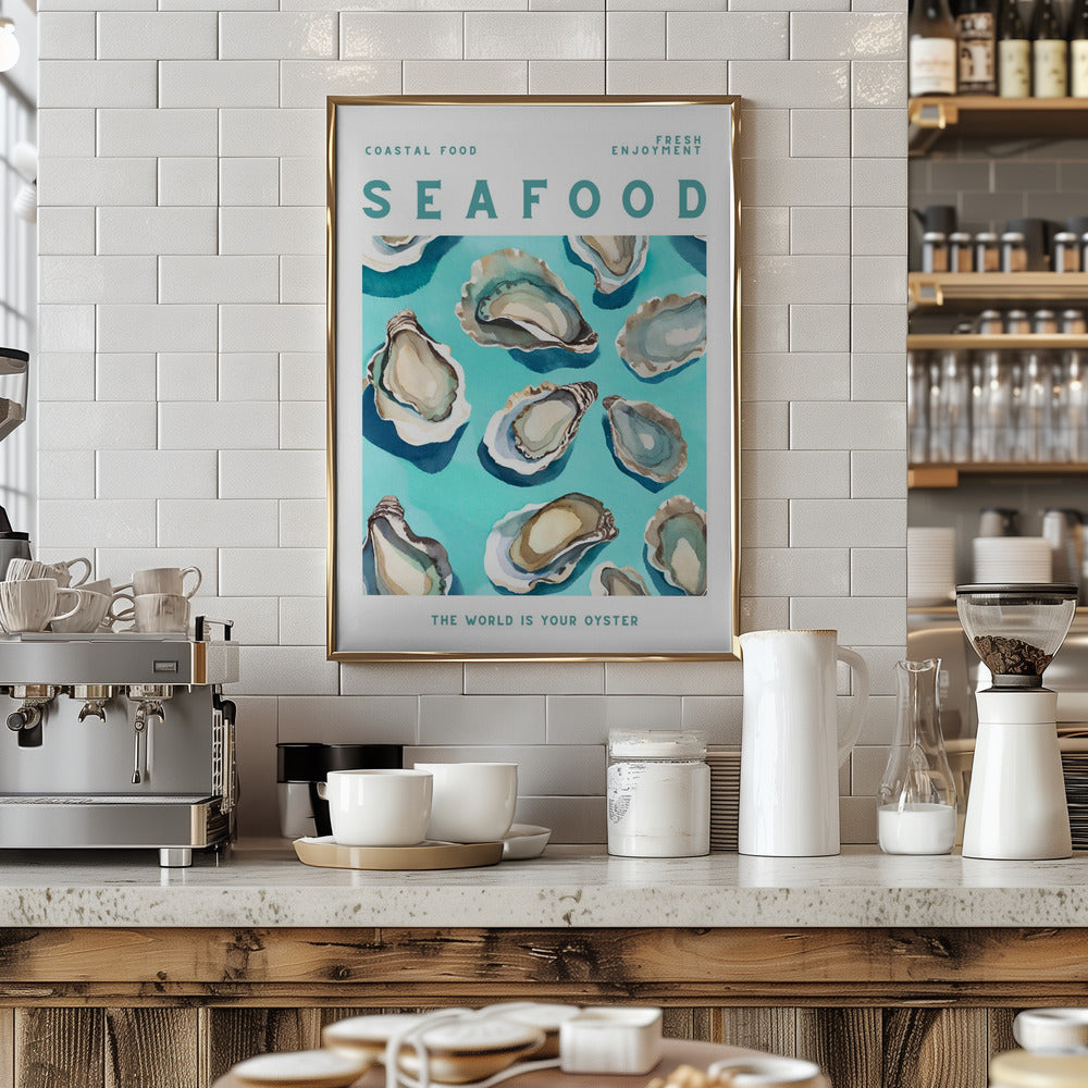 Seafood - Art Print by Ohkimiko