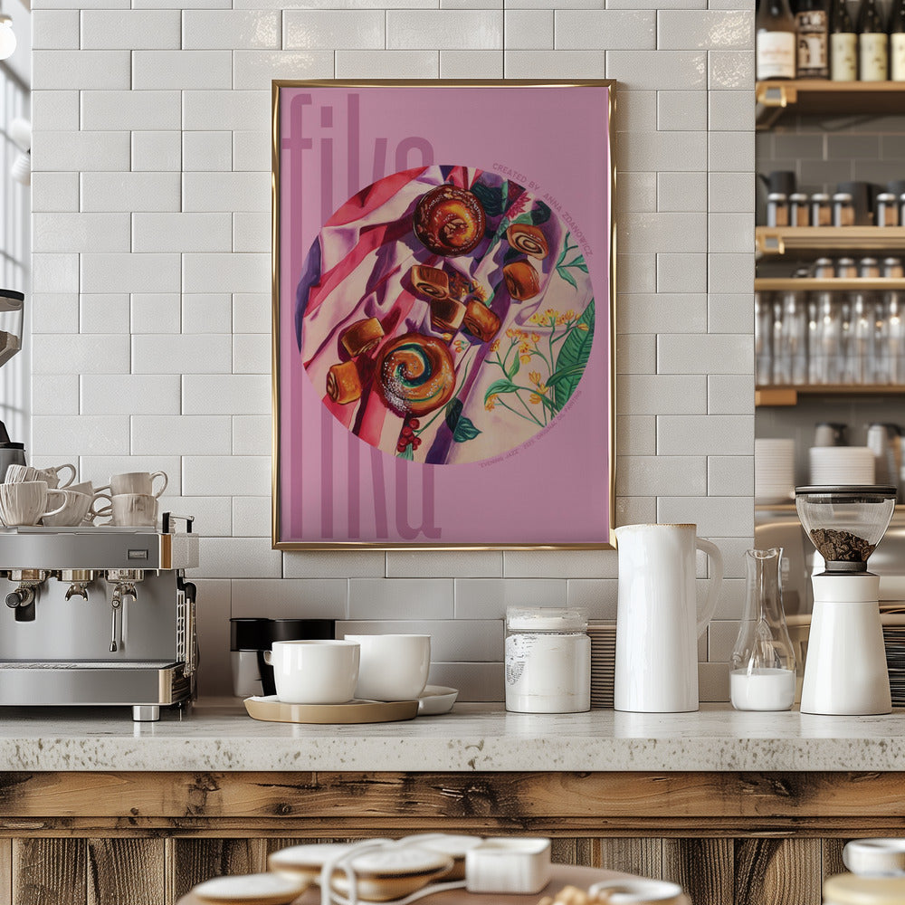 Evening Jazz - Art Print by Anna Zdanowicz