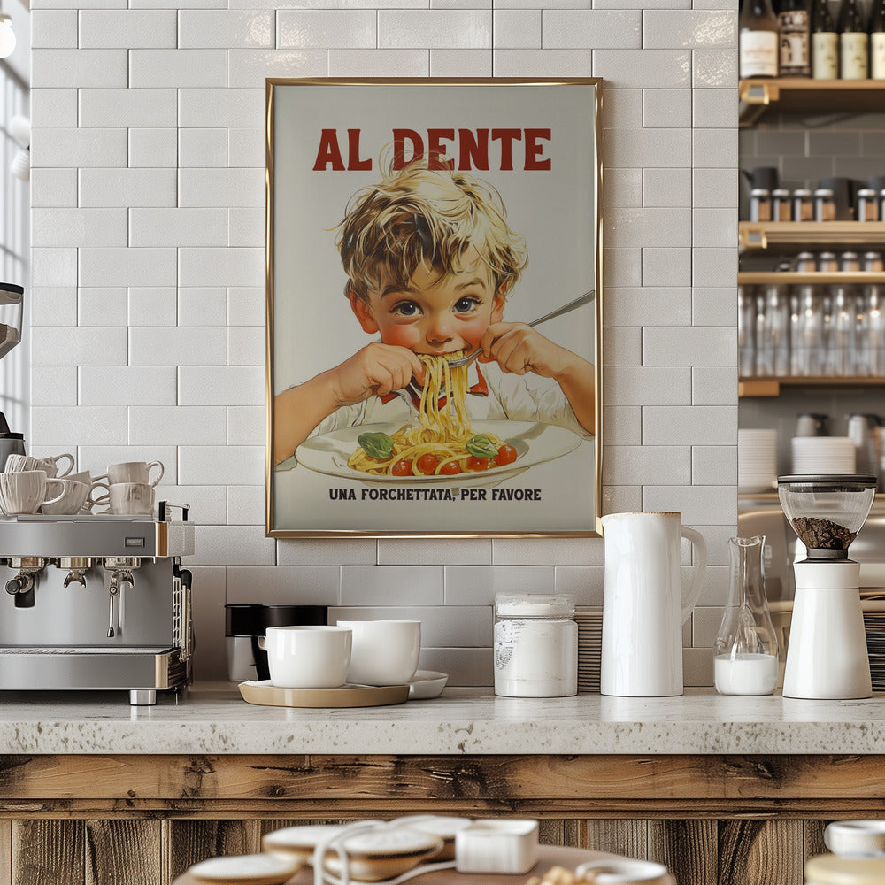Al Dente - Art Print by Andreas Magnusson