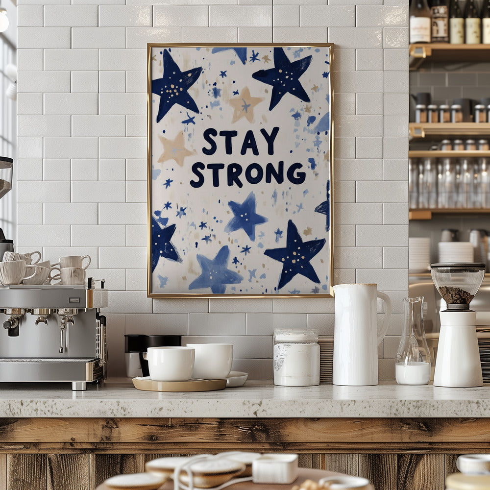 Starry Resolve - Art Print by Treechild
