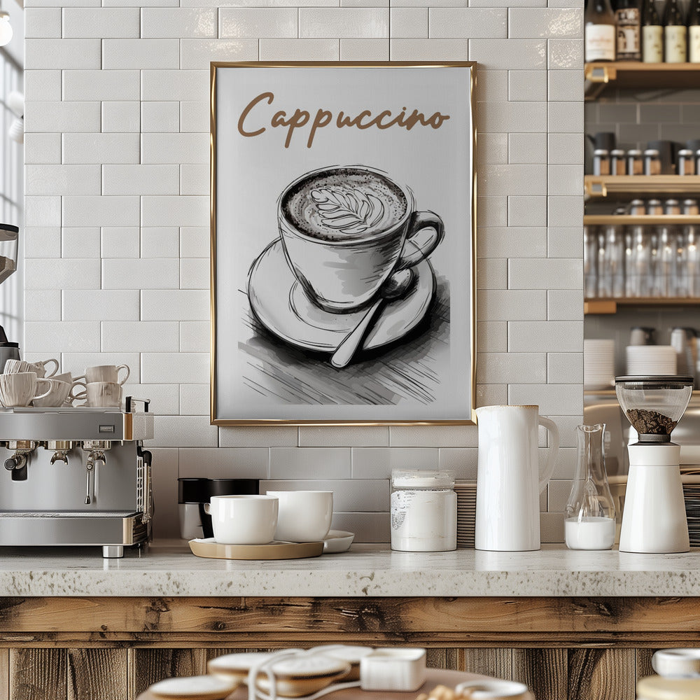 Cappuccino - Art Print by Andreas Magnusson