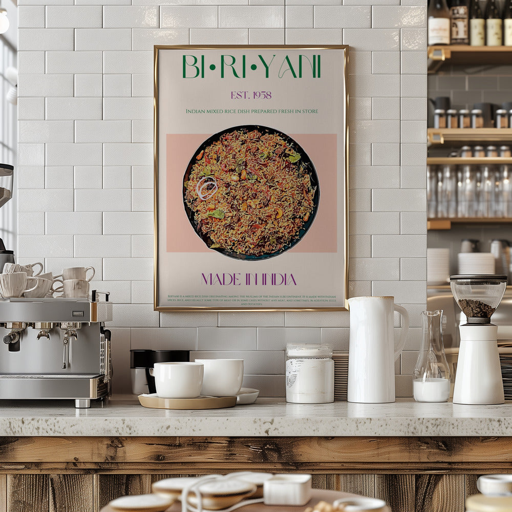Spice Biryani - Art Print by Nazma Khokhar