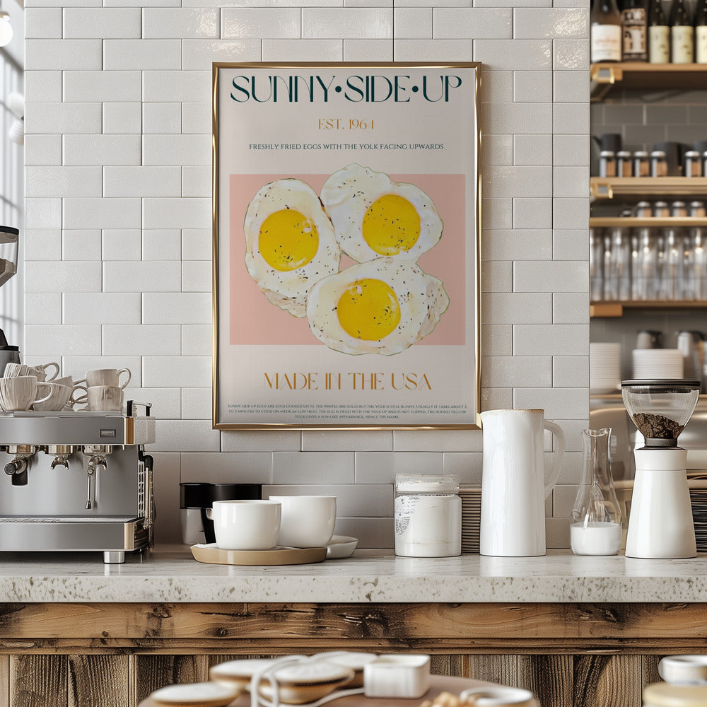 Sunny Side Up - Art Print by Nazma Khokhar
