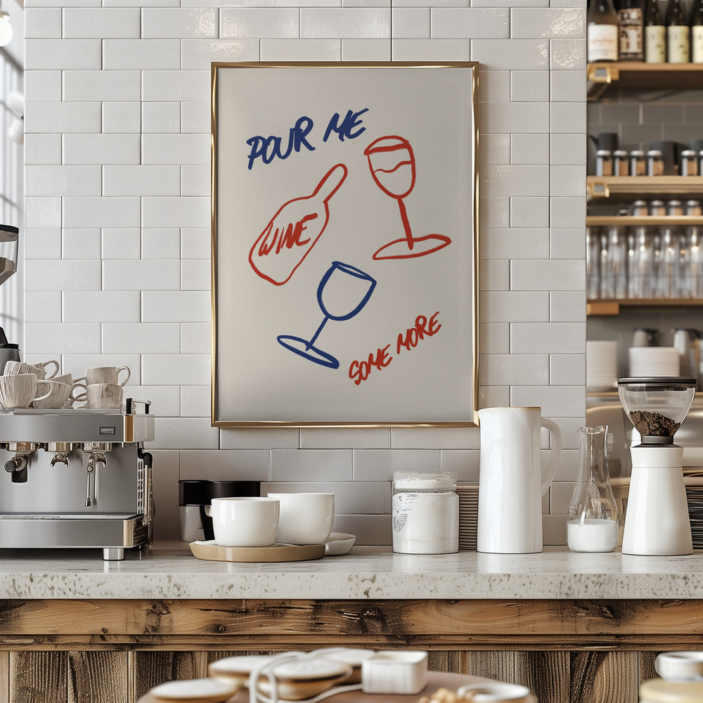 Sips and Scribbles - Art Print by Treechild