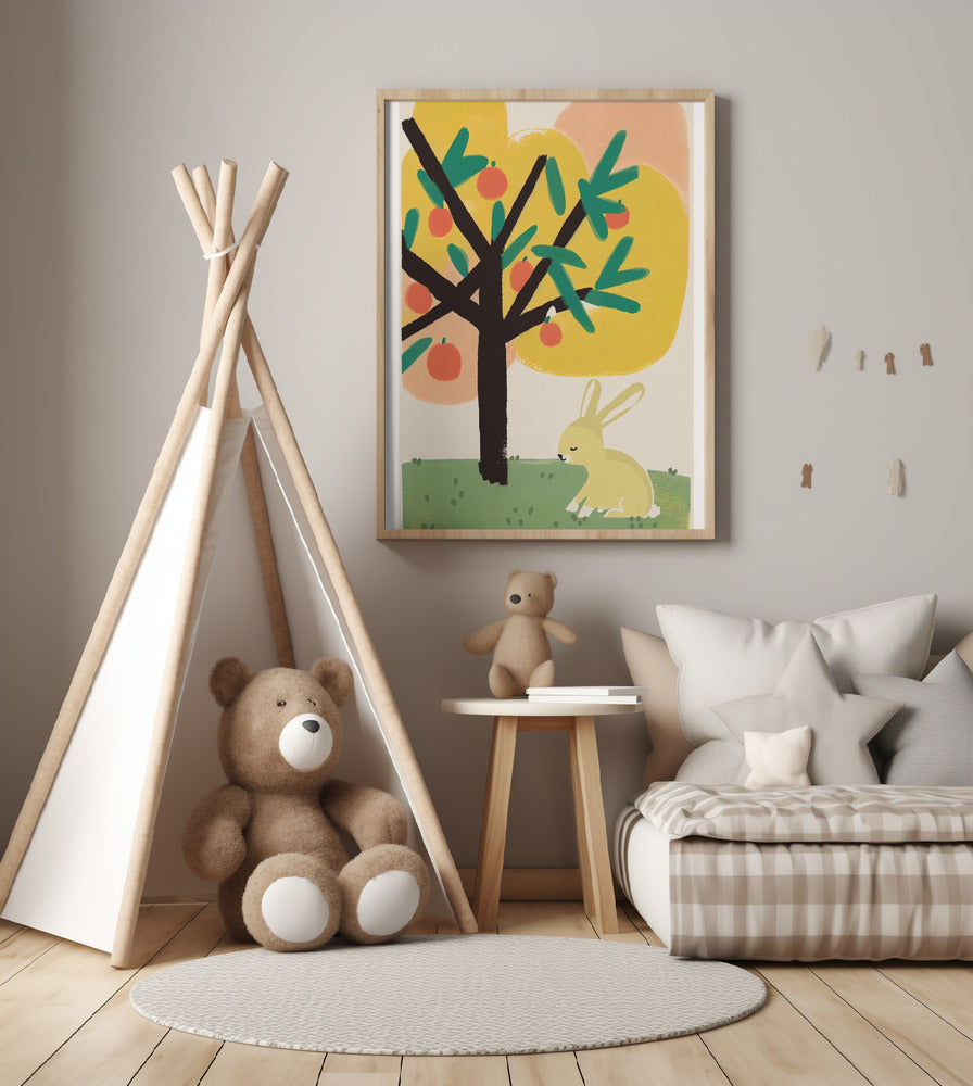 Dreaming Under Tree - Art Print by Treechild