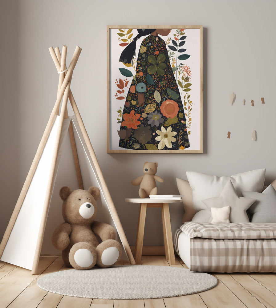 Floral Dreamscape - Art Print by Treechild