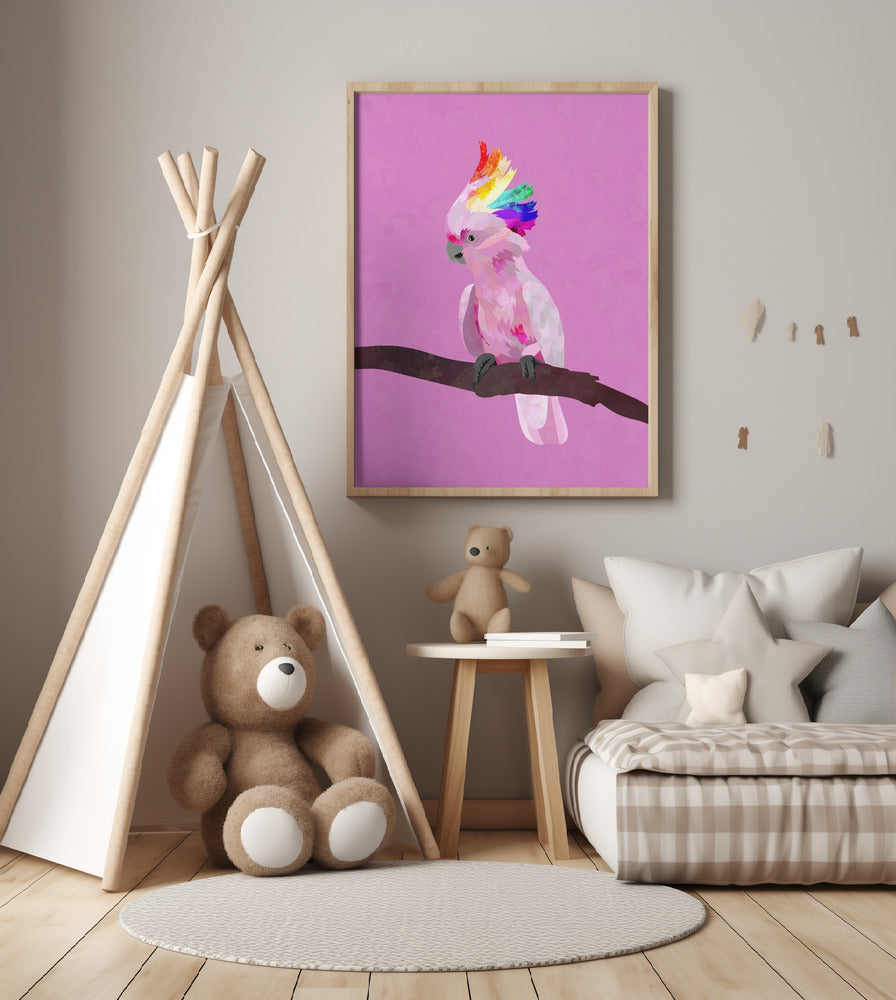 Pride Galah - Art Print by Sarah Manovski