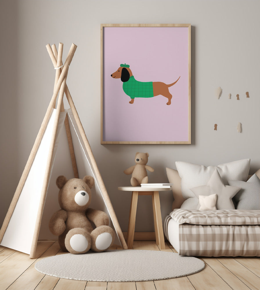 Dachshund - Art Print by Maren Gross