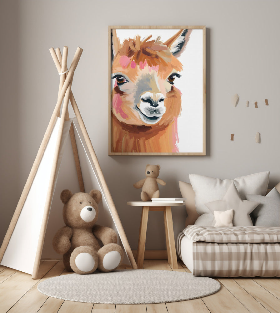 Alpaka - Art Print by Ohkimiko