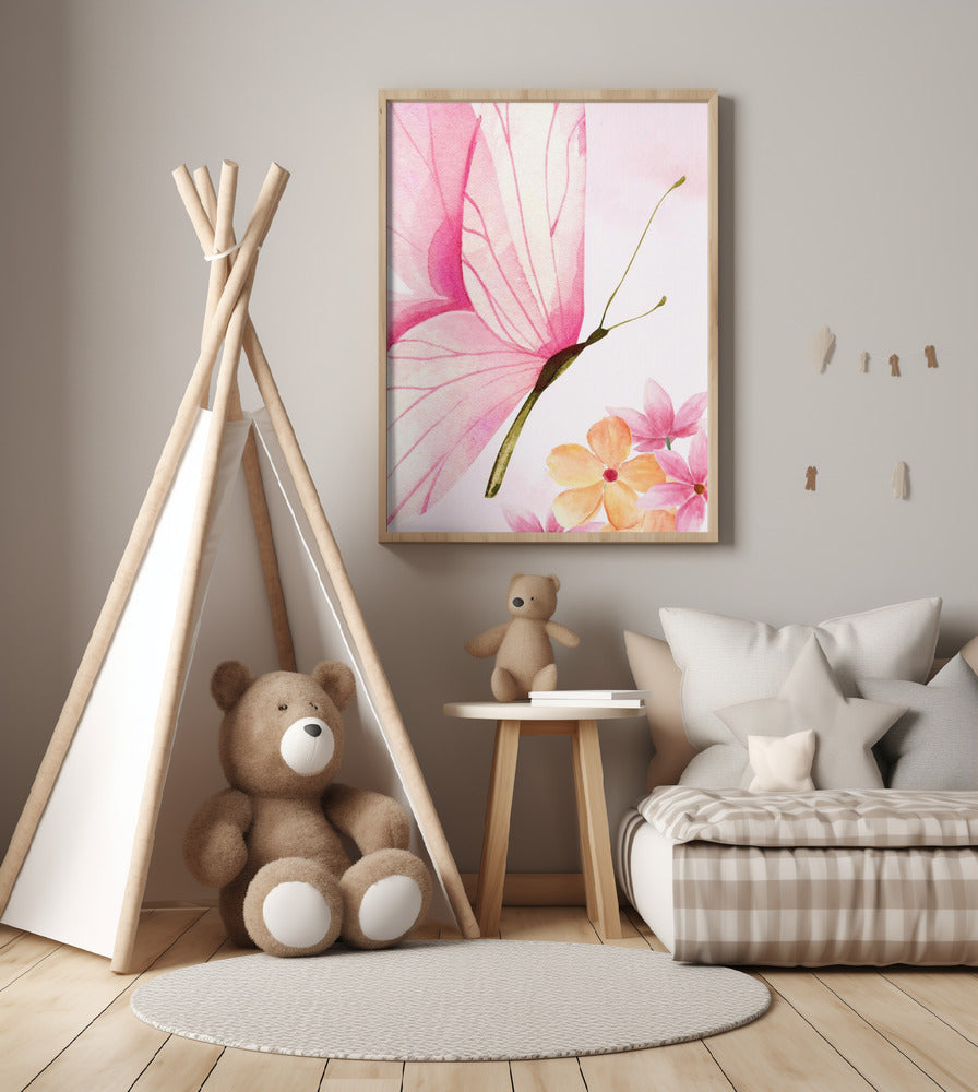 Butterfly Elegance - Art Print by Saskia Michele