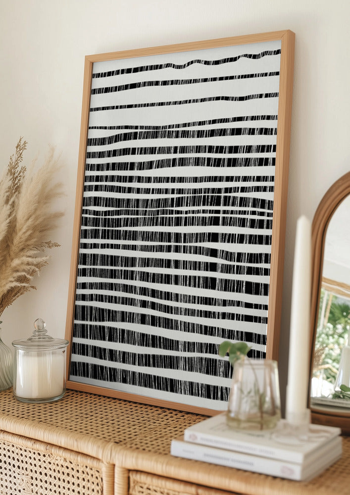 Lines - Art Print by Dan Hobday