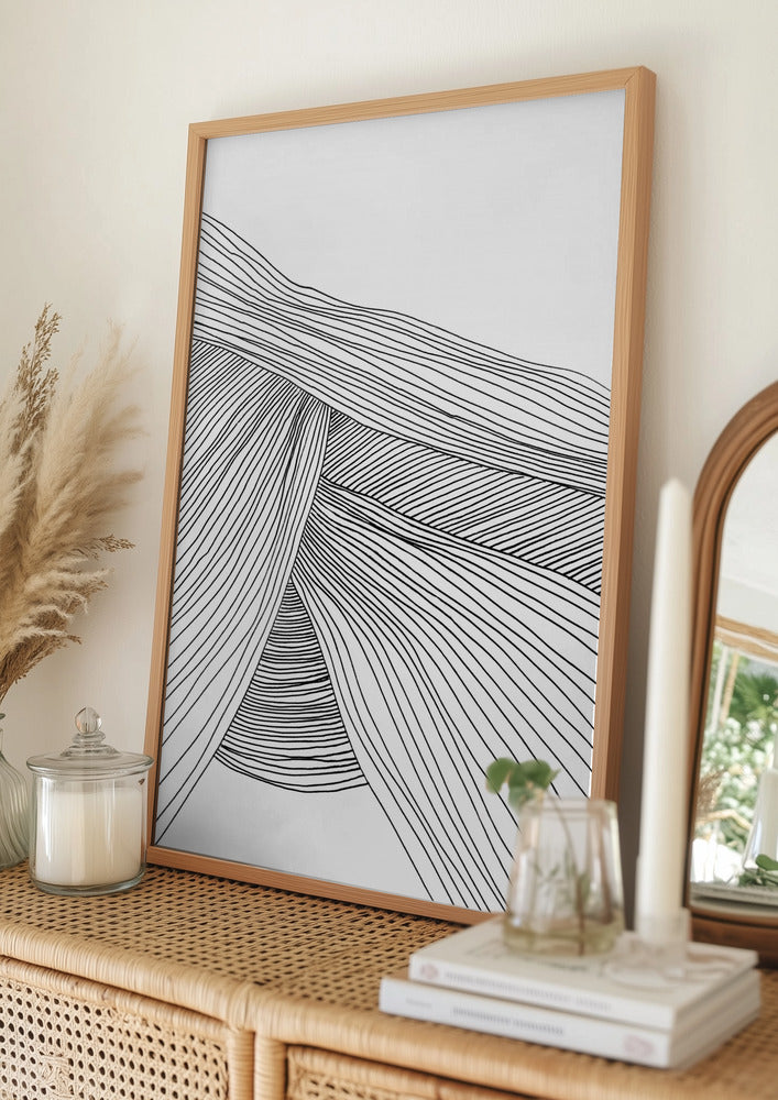 Waves - Art Print by Dan Hobday
