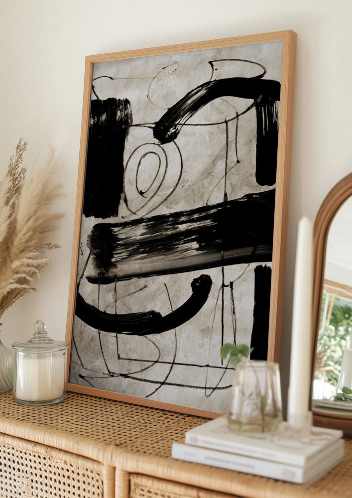 Vintage Abstract - Art Print by Dan Hobday