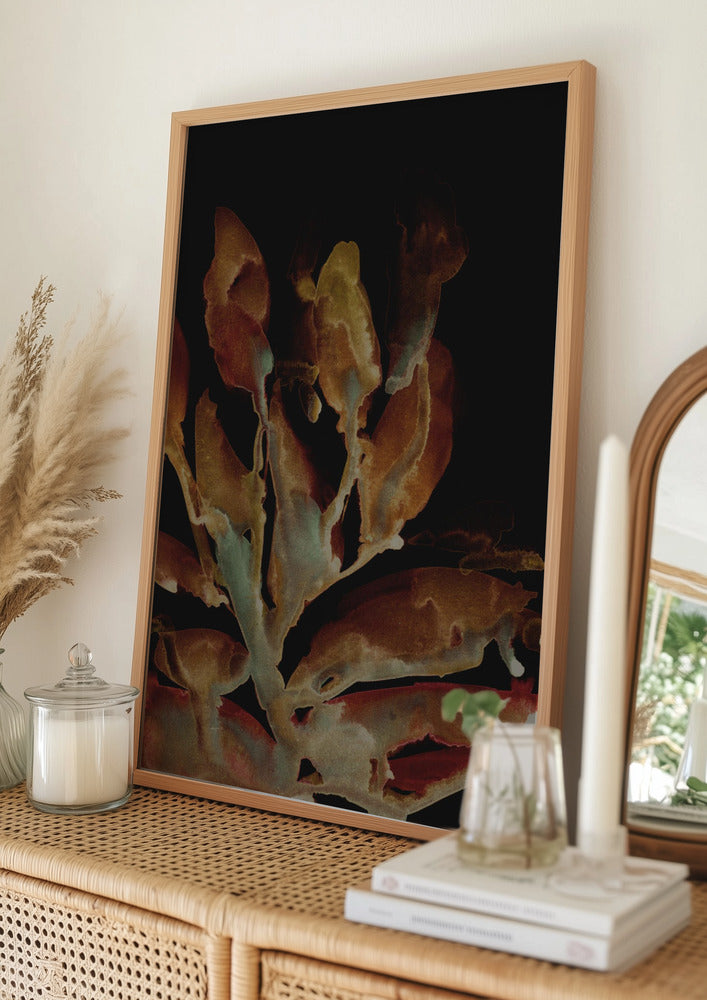 Night Plant - Art Print by Dan Hobday