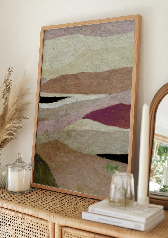 Hills - Art Print by Dan Hobday