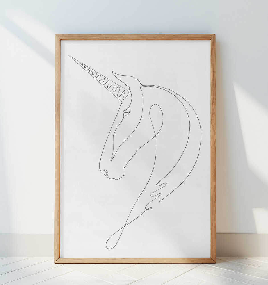Unicorn - Art Print by Pictufy Studio II