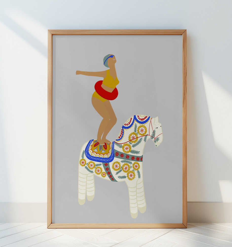 Little Pony - Art Print by Jota de jai