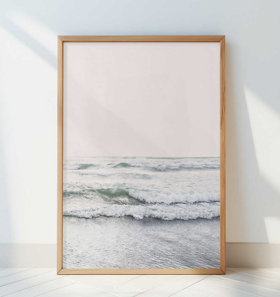 Blush Ocean - Art Print by Kathrin Pienaar
