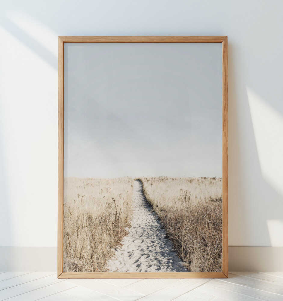To The Beach - Art Print by Kathrin Pienaar