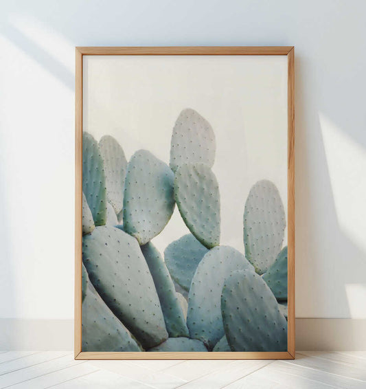 Pastel Cacti - Art Print by Kathrin Pienaar