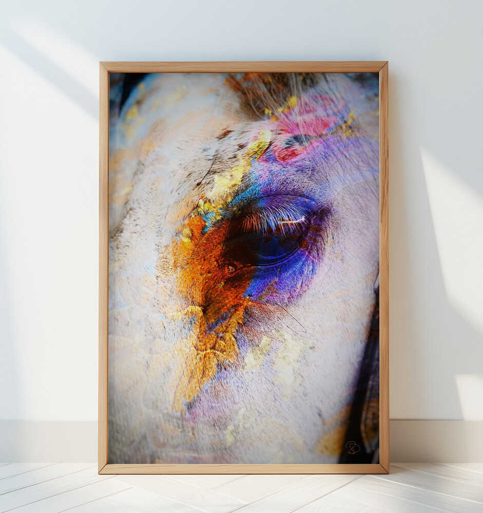 Painted Horse - Art Print by Ruth Day