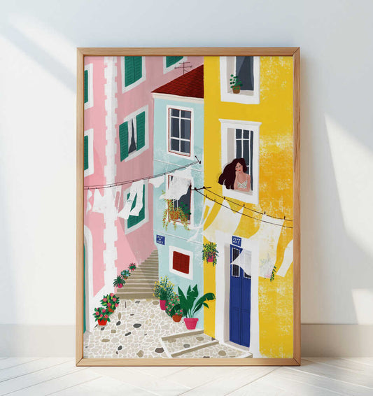 Chillin - Art Print by Maja Tomljanovic