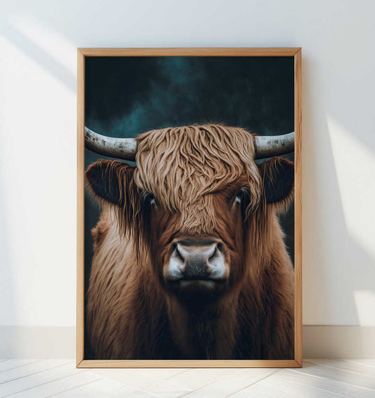 Majestic Highlander - Art Print by Treechild