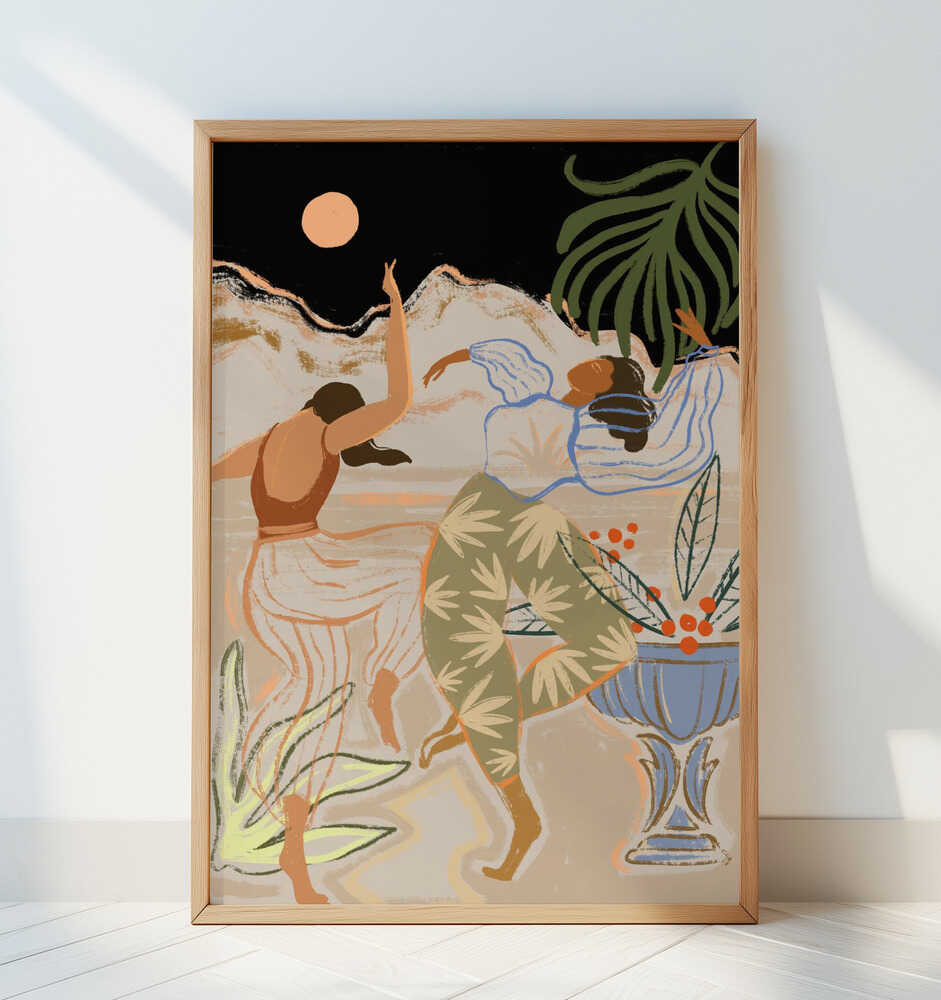 Moonlightdance - Art Print by Arty Guava