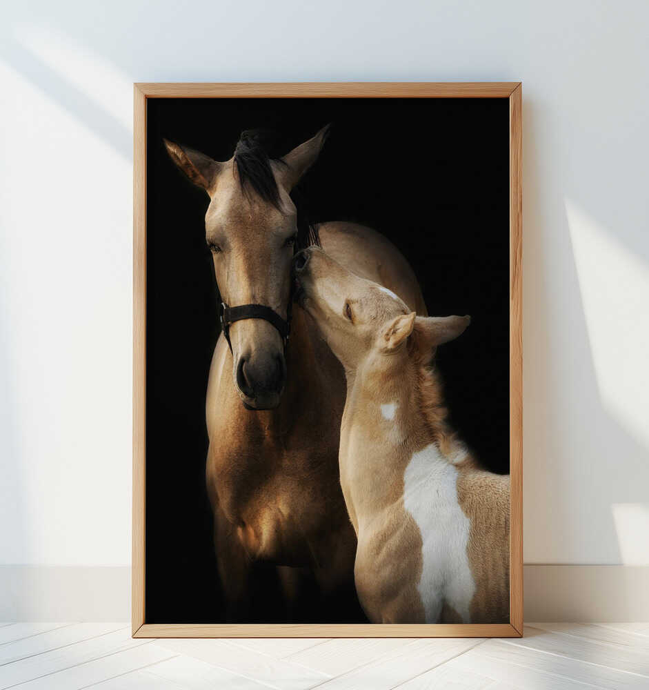 I love you mommy - Art Print by Helena GARCIA HUERTAS