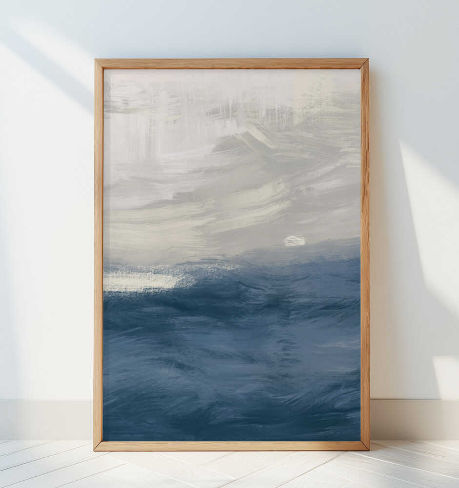 Ocean's Tranquility - Art Print by Little Dean