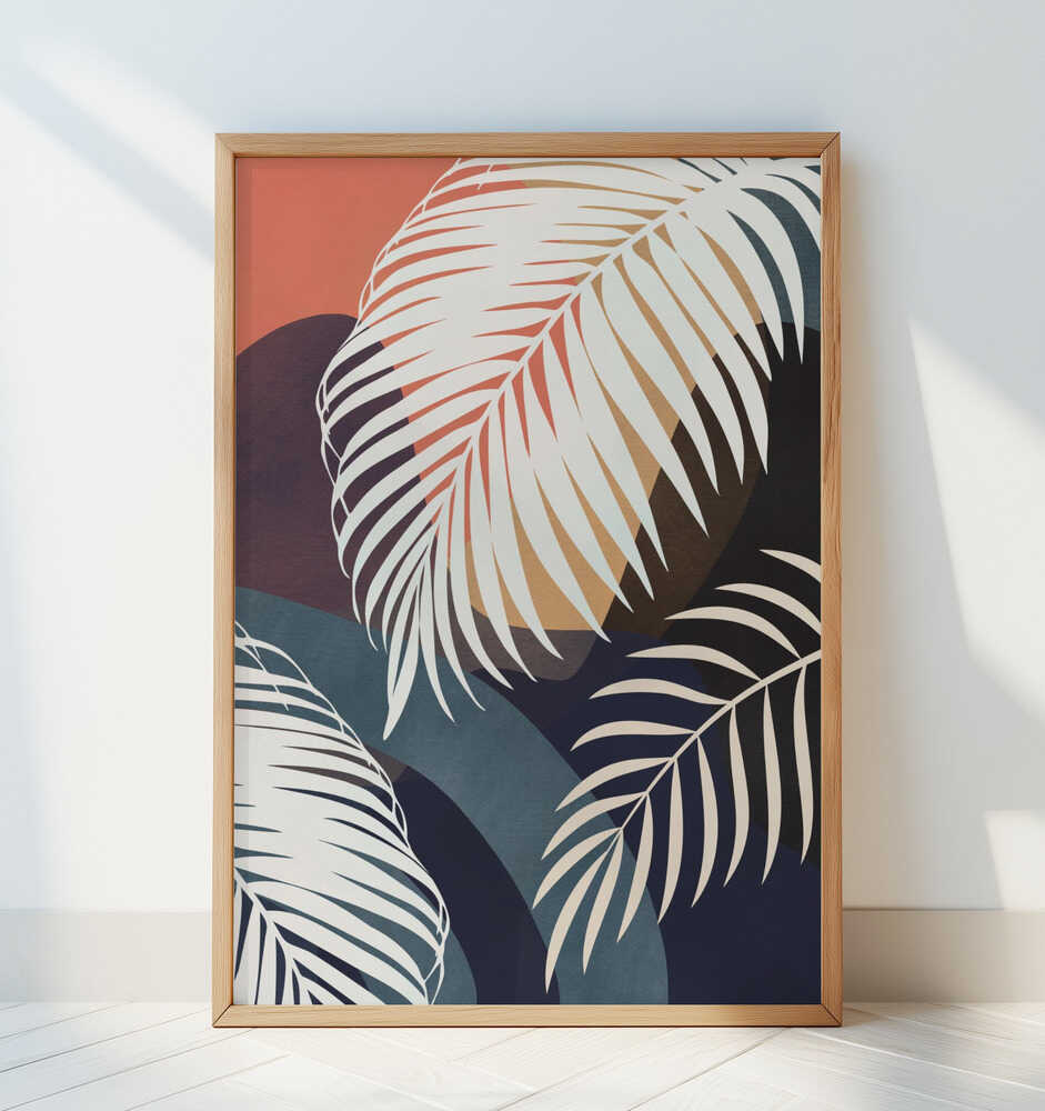 Tropical Silhouette - Art Print by Little Dean