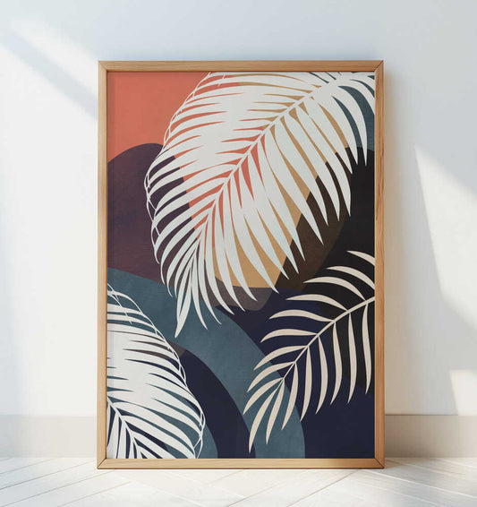 Tropical Silhouette - Art Print by Little Dean