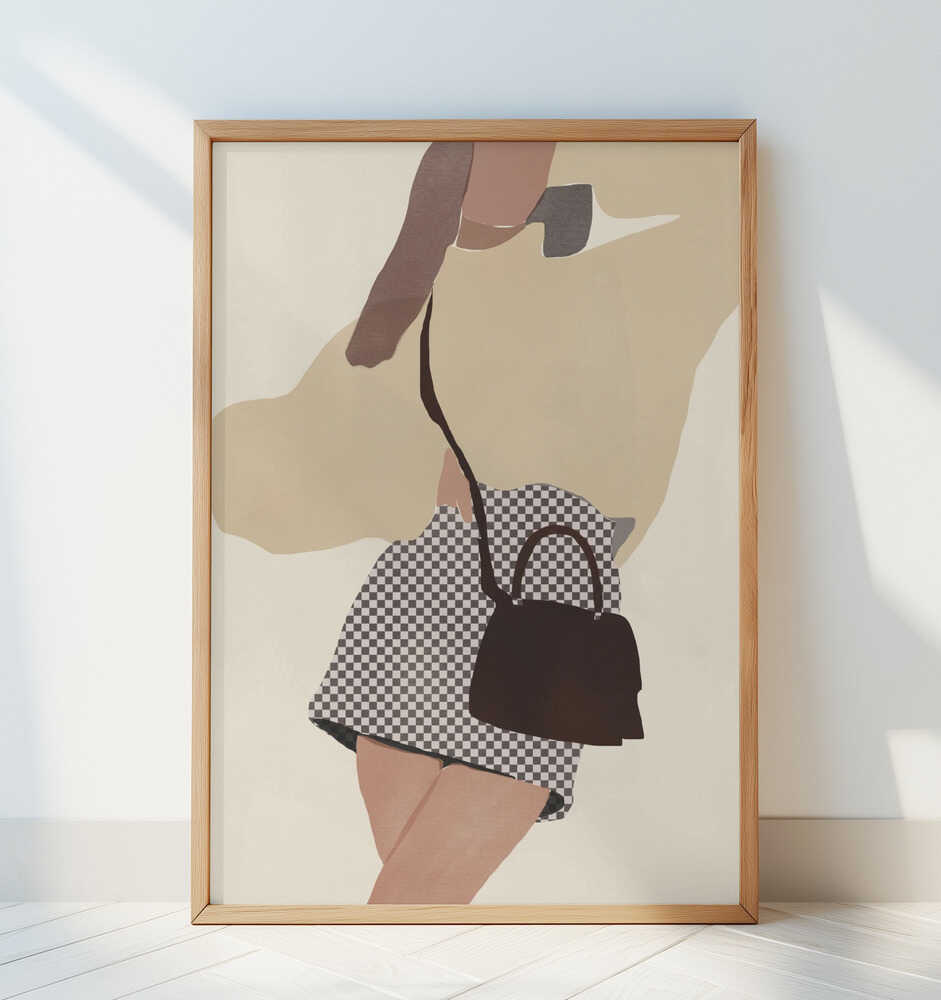 Chic Silhouette Style - Art Print by Little Dean
