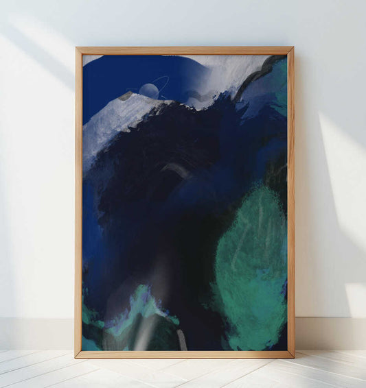 Cosmic Abyss - Art Print by Little Dean