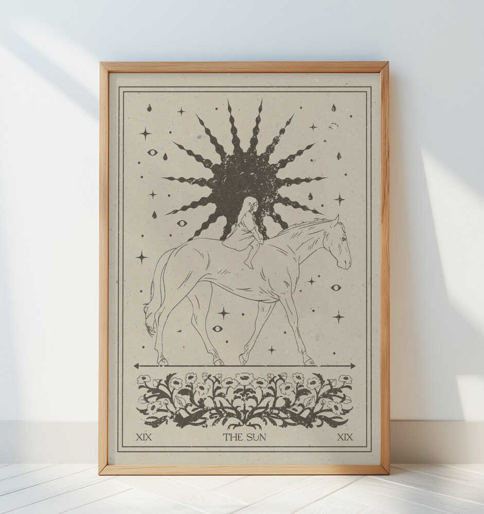 The Sun - Art Print by NKTN
