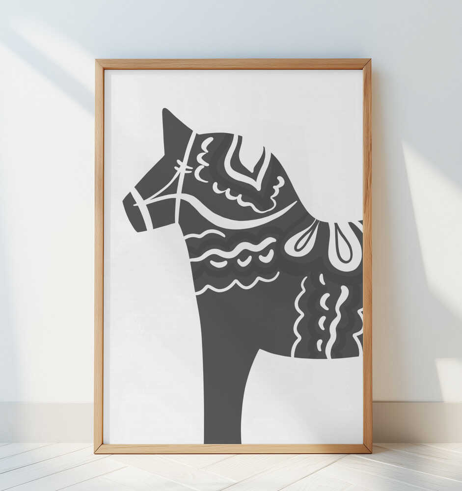 Silent Equine Elegance - Art Print by Athene Fritsch