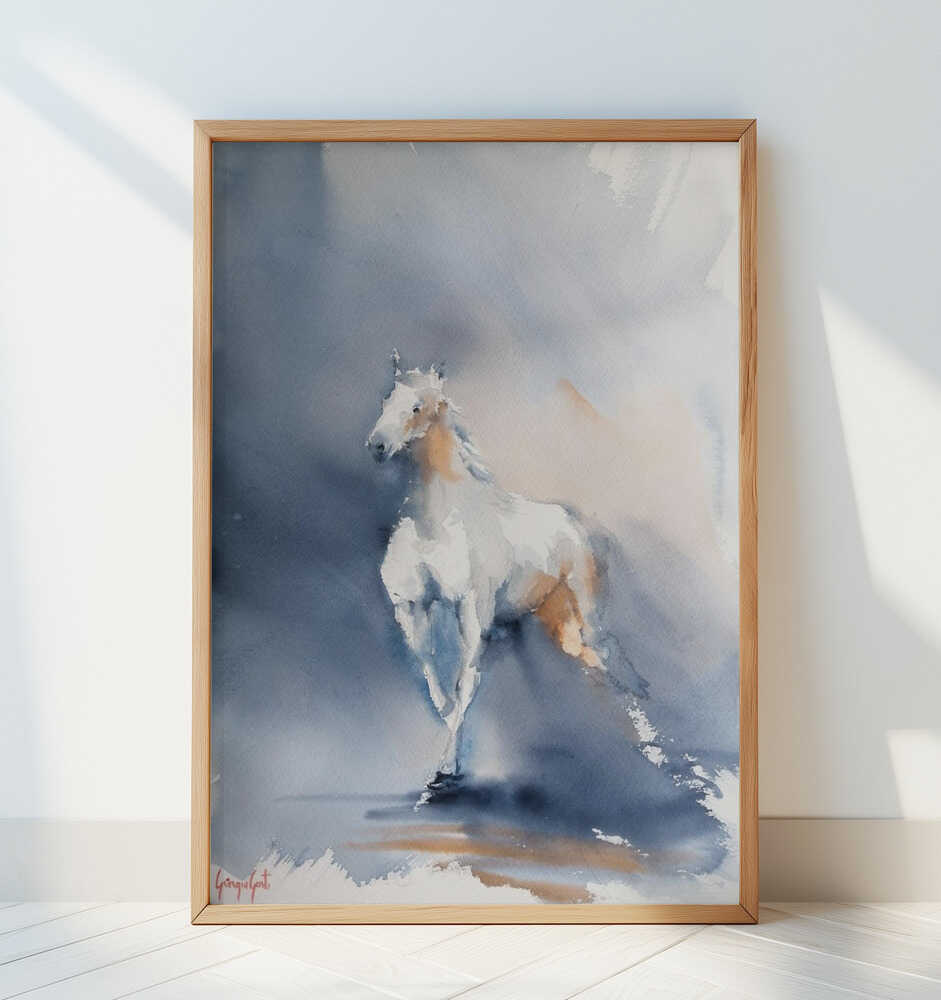 horses 21 - Art Print by Giorgio Gosti