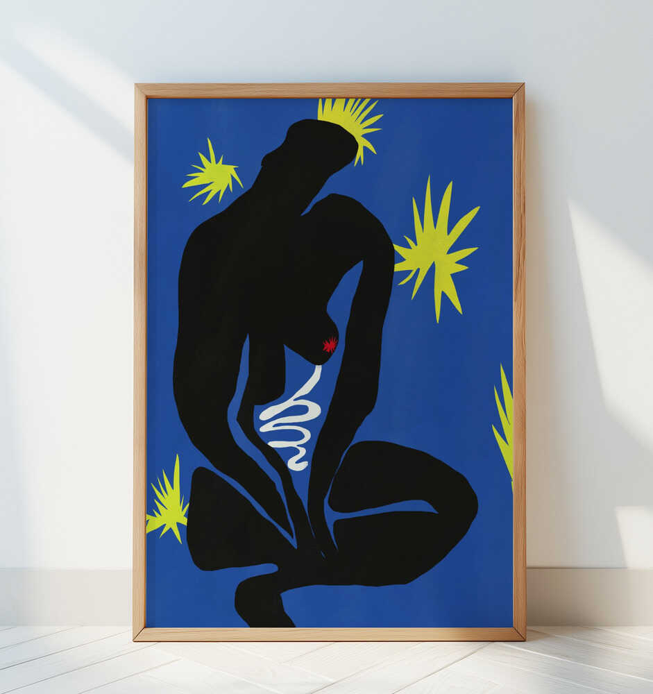 silhouette of a figure - Art Print by Little Dean