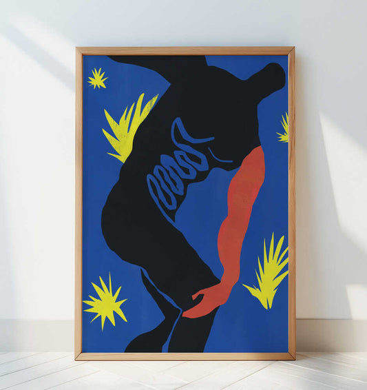 Dynamic Silhouette - Art Print by Little Dean