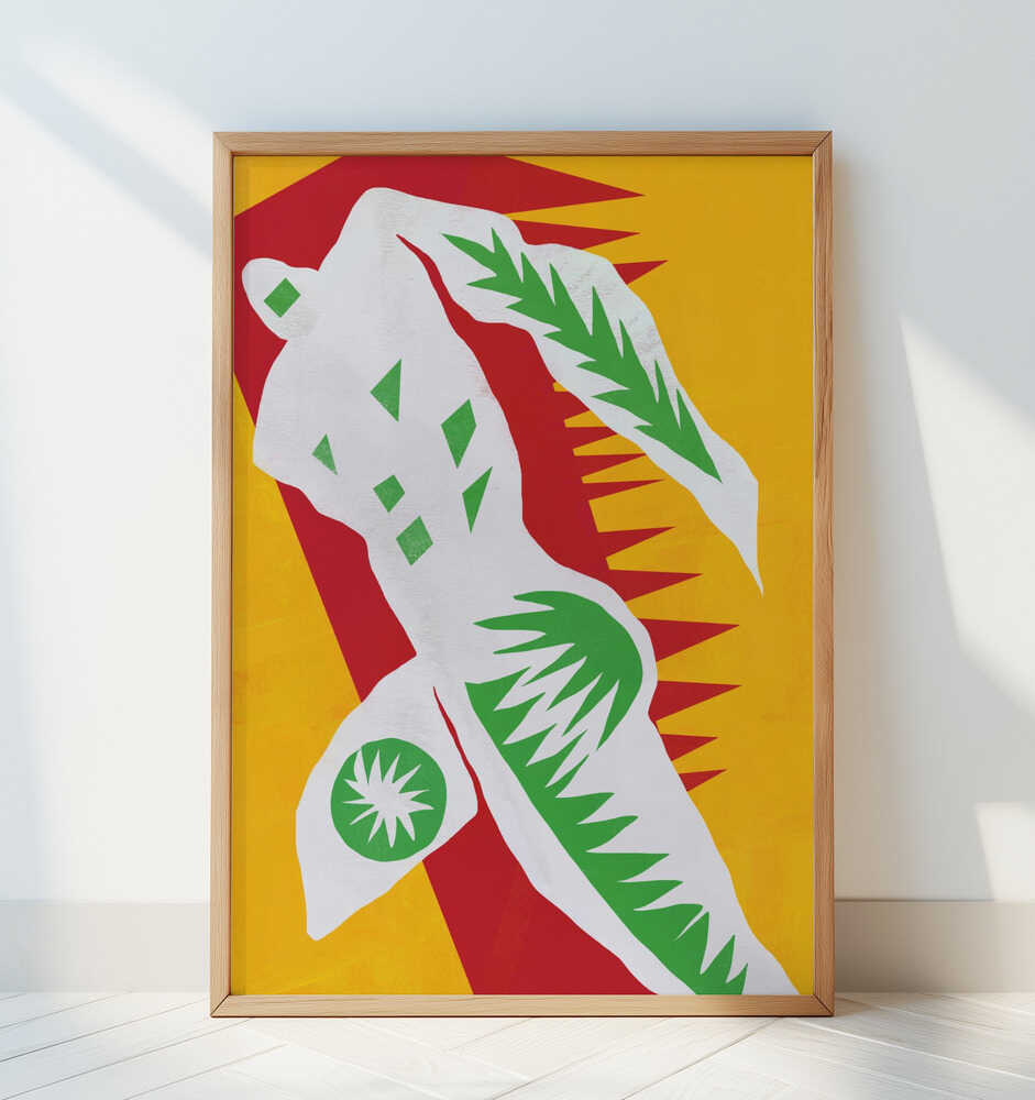 Dynamic Silhouette - Art Print by Little Dean