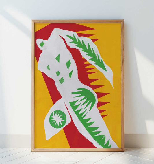 Dynamic Silhouette - Art Print by Little Dean