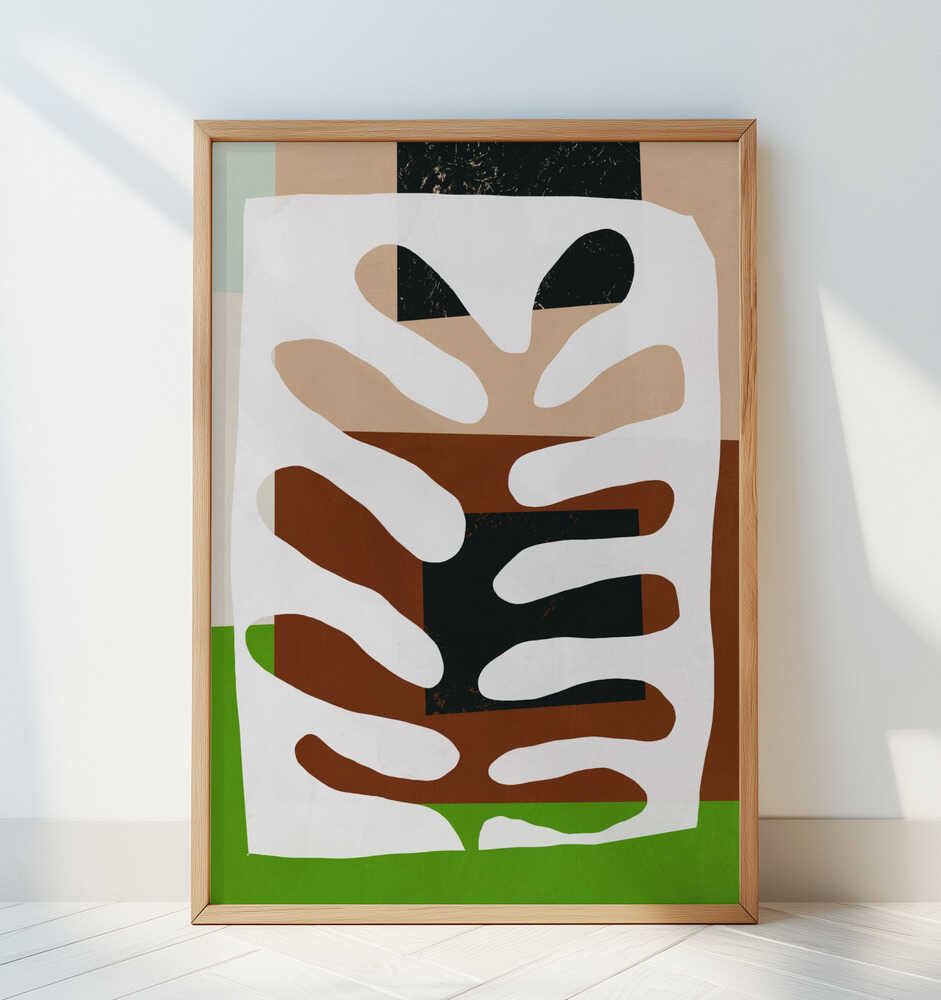 Geometric Harmony - Art Print by Little Dean